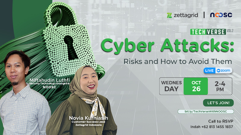 Featured Image - Zettagrid TechVerse x NOOSC - Cyber Attacks