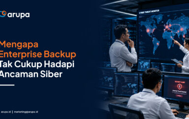 Ilustrasi pentingnya cyber backup untuk melindungi data bisnis dari ancaman siber
