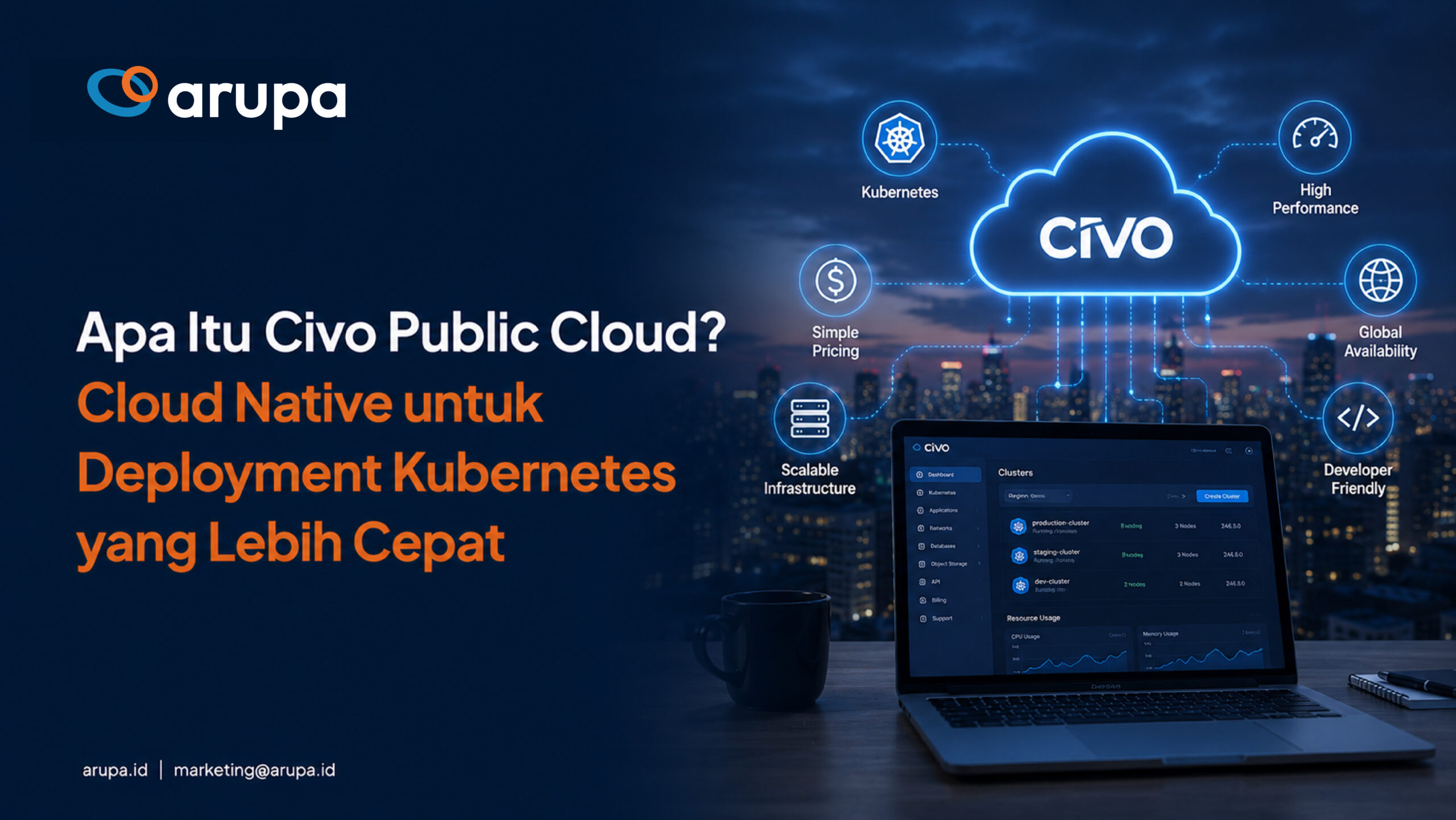 Apa itu Civo Public Cloud - Cloud Native untuk Deployment Kubernetes
