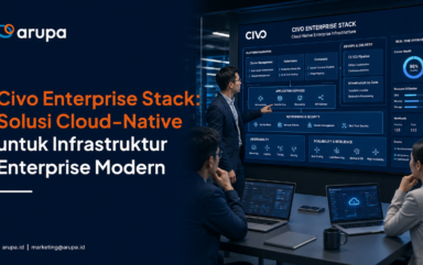 Ilustrasi Civo Enterprise Stack untuk infrastruktur cloud-native enterprise modern