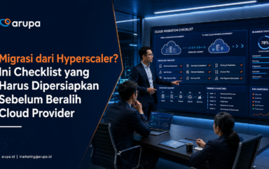 Ilustrasi checklist migrasi dari hyperscaler ke cloud provider baru